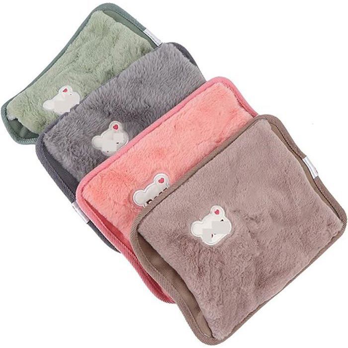 Bouillotte électrique - Non spécifié - Rechargeable - Chauffage rapide - Sécurisée - Ergonomique (Couleur aléatoire)