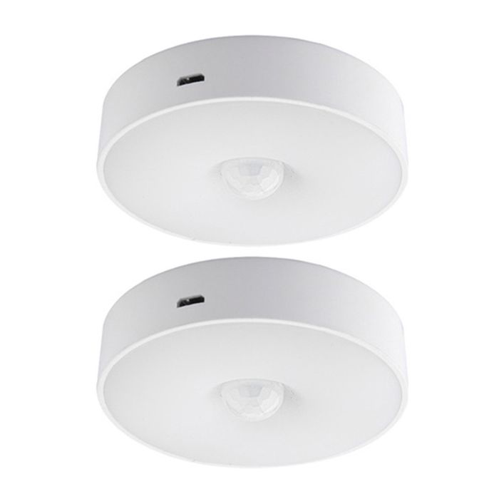 Lampe LED sans fil avec détecteur de mouvement – Lot de 2