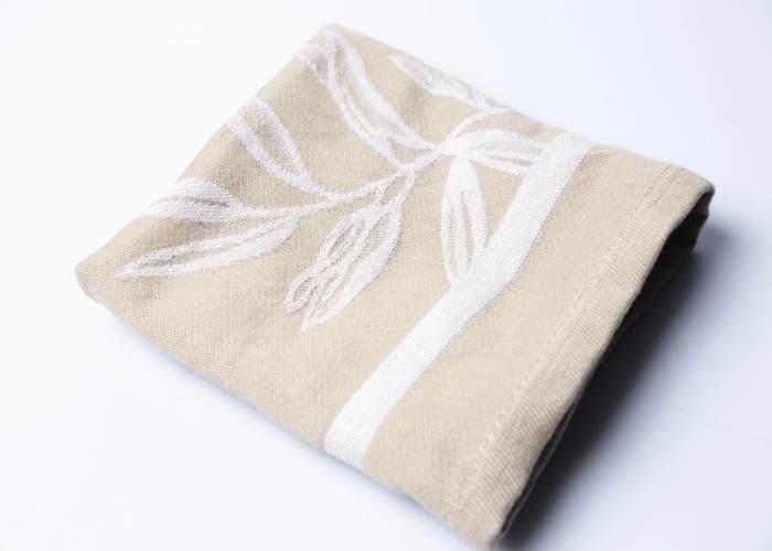 Serviette de cuisine Olive - 100 % coton - 50 x 70 cm