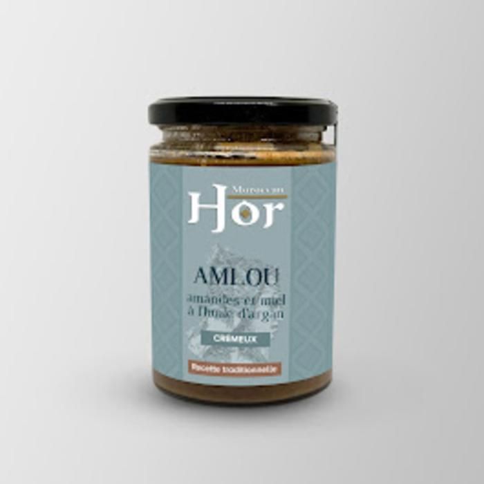 AMLOU AMANDES ET MIEL À L'HUILE D'ARGAN - CRÉMEUX