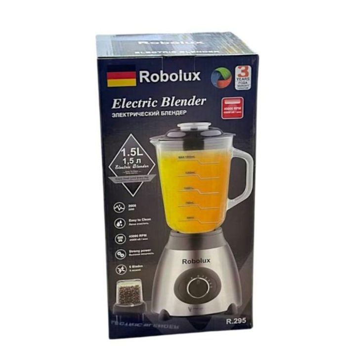 Robolux - Blender Mixeur 2000W - 5 Vitesses 1,5 litres