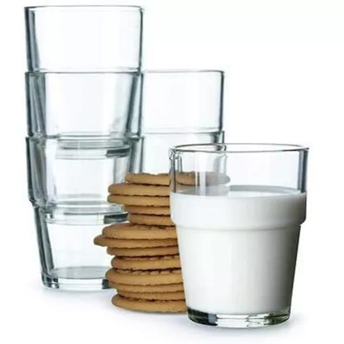 Pack de 12 Verres en Verre Transparent - 17 cl