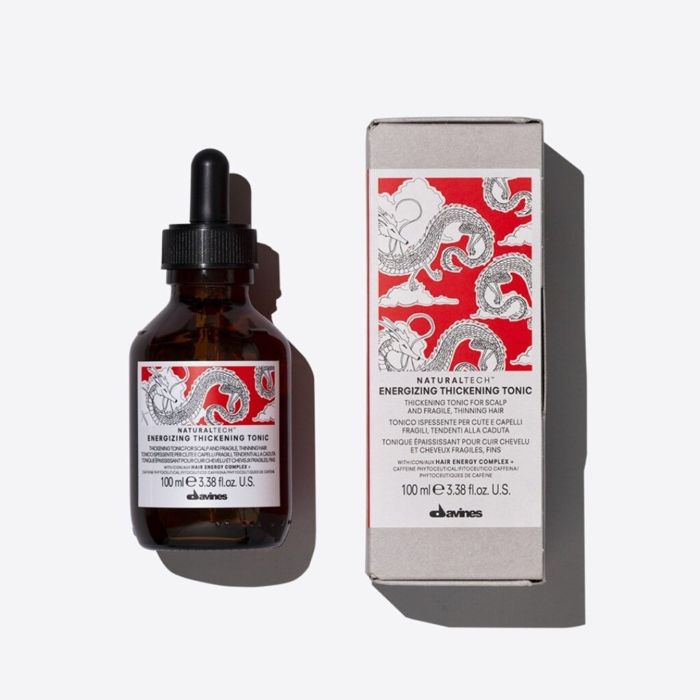 Tonique capillaire - DAVINES - ENERGIZING - 100 ML - Sans parabène - Épaississant