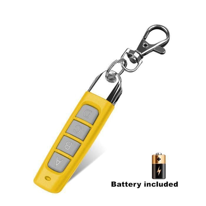 Duplicateur Universel de télécommande de parking 433Mhz - Jaune