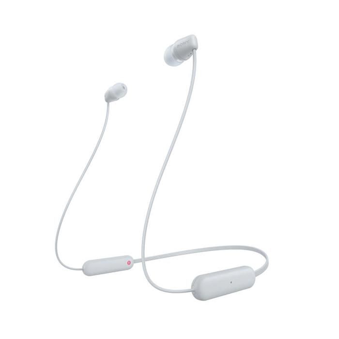 HEADPHONES BT WI-C100/WZ E WHITE-SONY