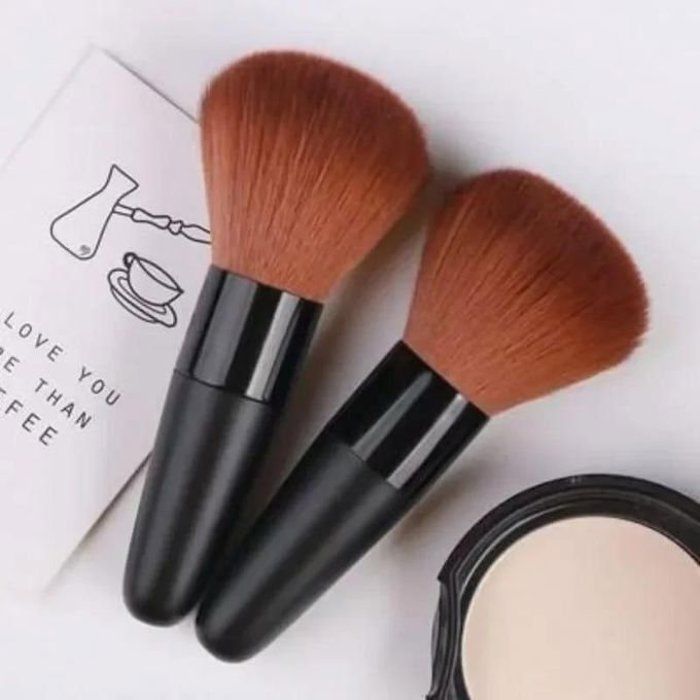 Pinceau à Poudre Professionnel Ultra-Doux - L'Allié Parfait Beauté - 1 Pièce