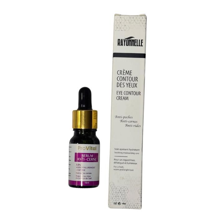 PACK PRO-VITAL SERUM ANTI CERNE + RAYONNELLE CREME CONTOUR DES YEUX