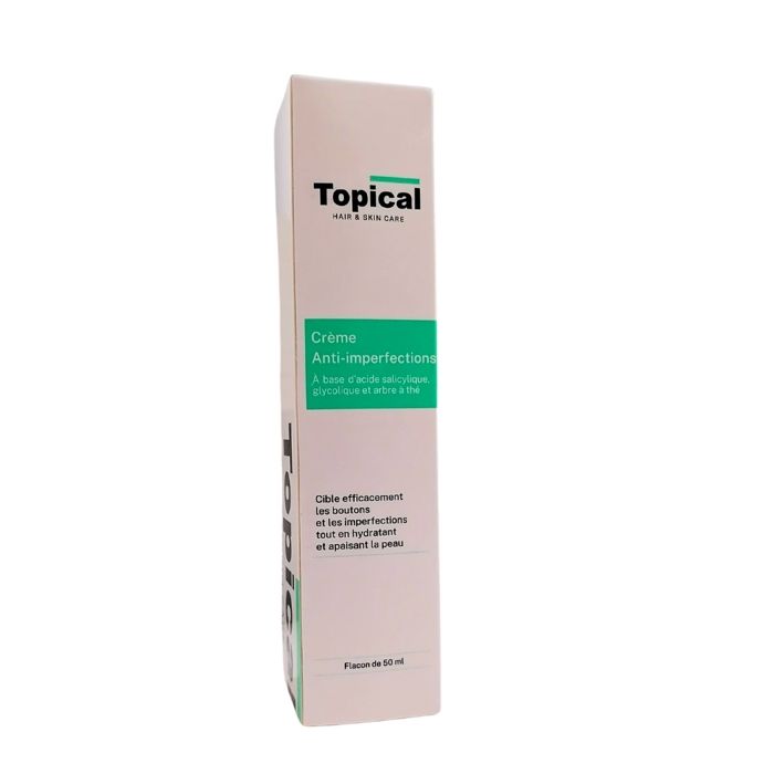 Crème Anti-Imperfections - Topical - 50ml - Non comédogène - Peaux mixtes à grasses - Soin ciblé