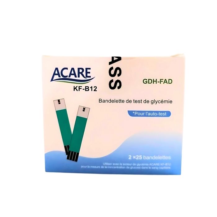 Lingettes hygiéniques - Acare - Bandlettes - 2 paquets de 25 - Hypoallergénique - Fraîcheur quotidienne