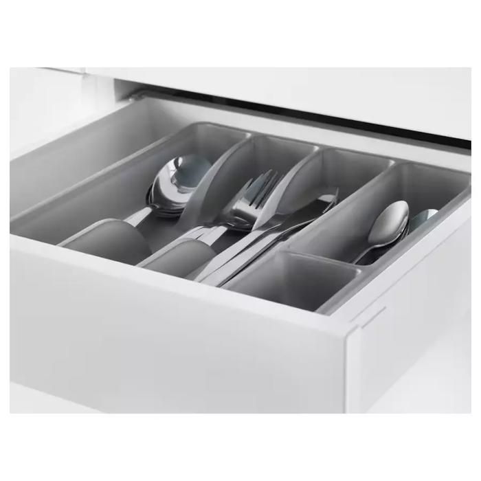 Pack de 2 range couverts gris, 31x26 cm POUR TIROIR