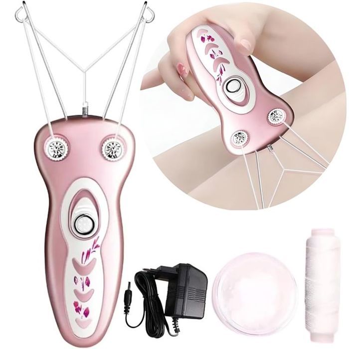 Épilateur électrique à fil de coton pour femme L-1802