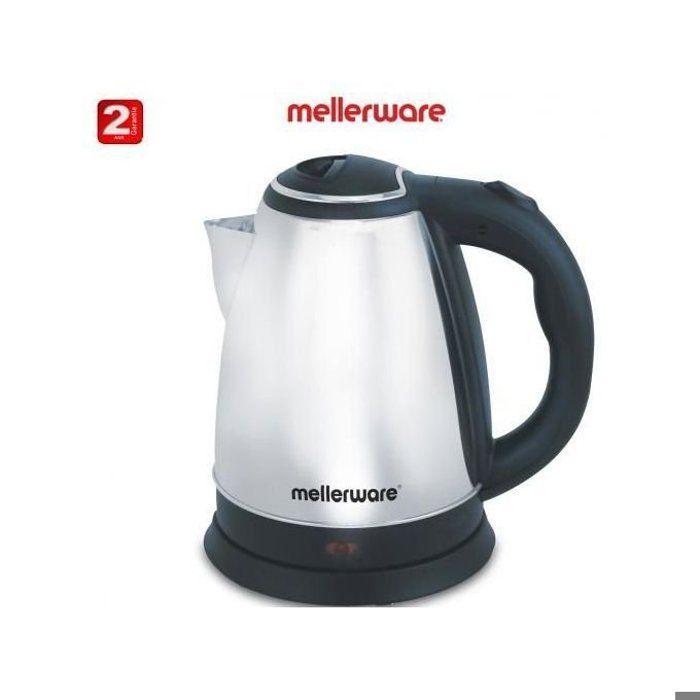 Bouilloire Mellerware MKE 1818-02 1800W en Acier Inoxydable - 1,8L