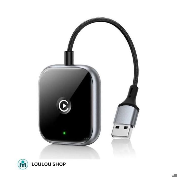 Adaptateur sans fil pour voiture, mise à niveau facile et rapide de CarPlay filaire vers CarPlay sans fil, connectivité instantanée
