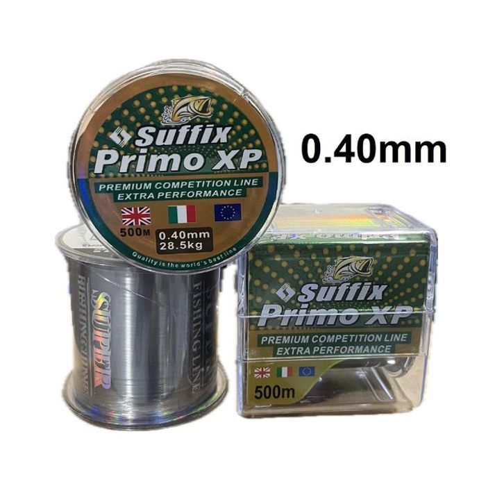 Fil de pêche - SUFFIX - primo xp - 500M - 0.40mm - 28.5Kg