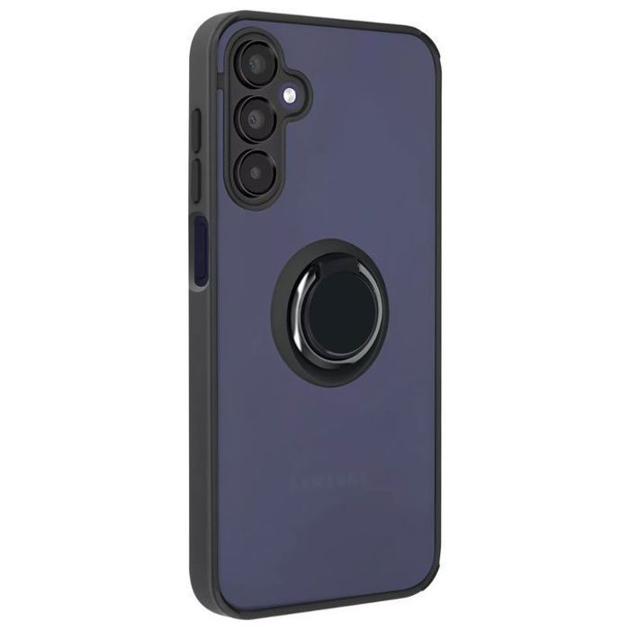 Coque - Avizar - Galaxy A15 - Protection Renforcée - Bague Métallique - Support Magnétique