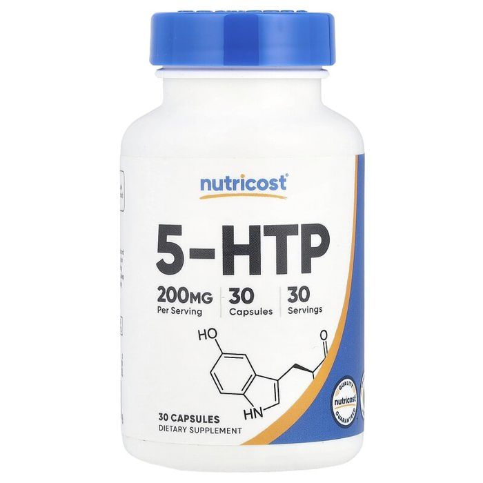 5-HTP, 200 mg, 30 capsules