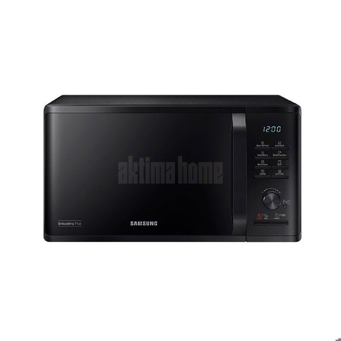 Four à micro-ondes avec gril et cavité en céramique émaillée - 23L - 1100W