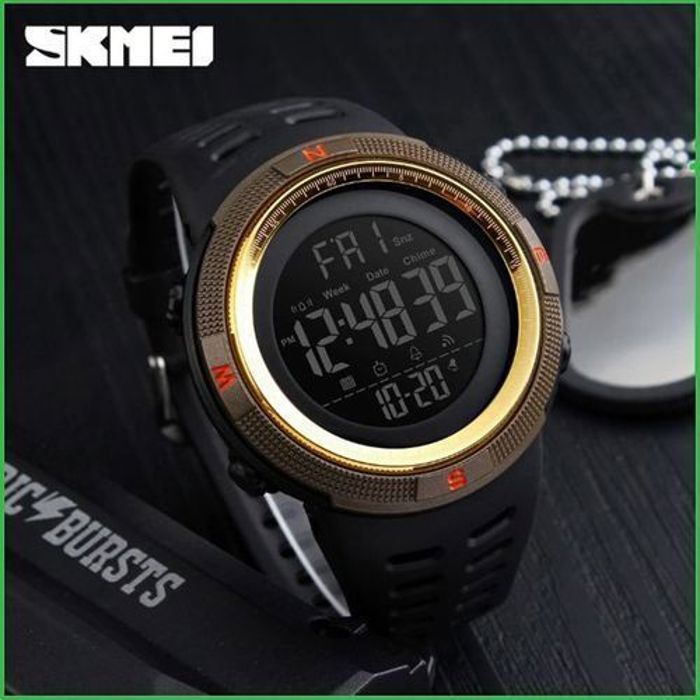 Skmei Montre Sport Zater Prof Digital Movement Men Watch 5ATM