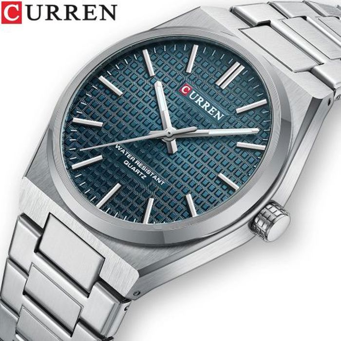 Montre - Curren - Lune - Acier - Quartz - Analogique