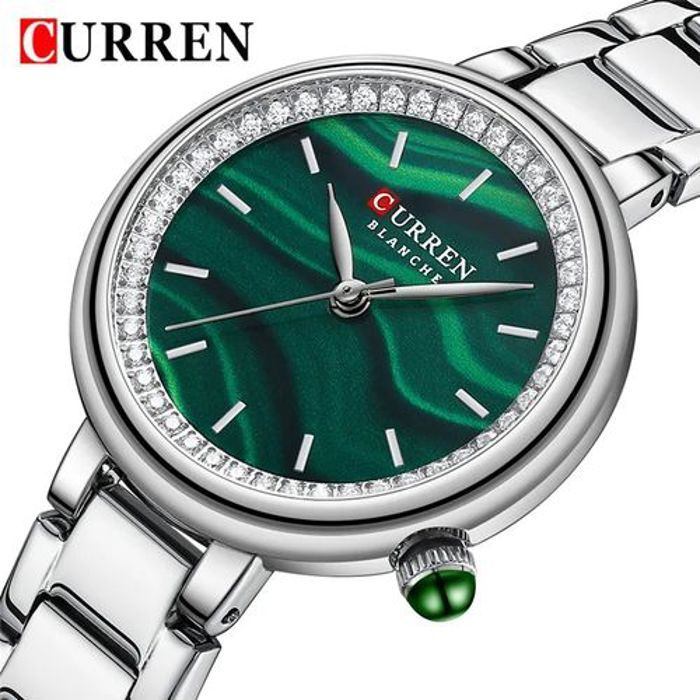 Montre - Curren - BY-5104G - Acier inoxydable - Cuir - Chronographe