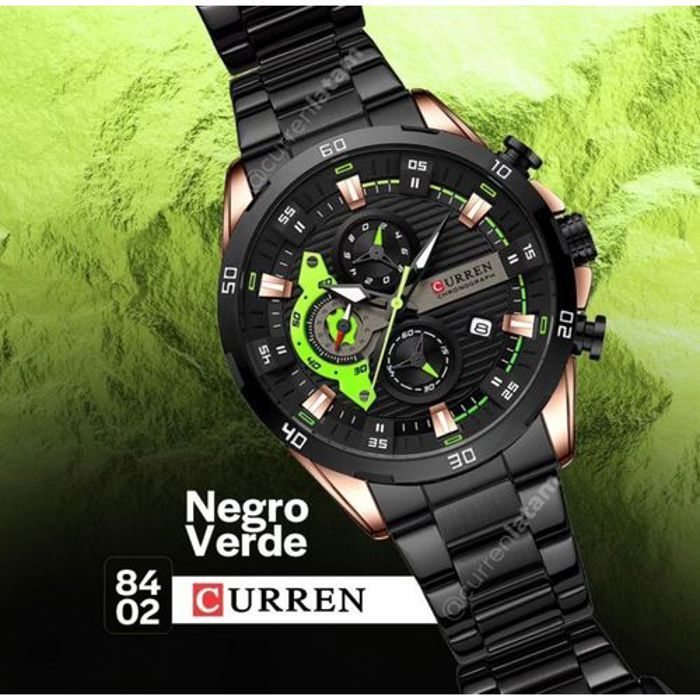 Montre - CURREN - 146 - Chronographe - Acier inoxydable - Étanche 30M