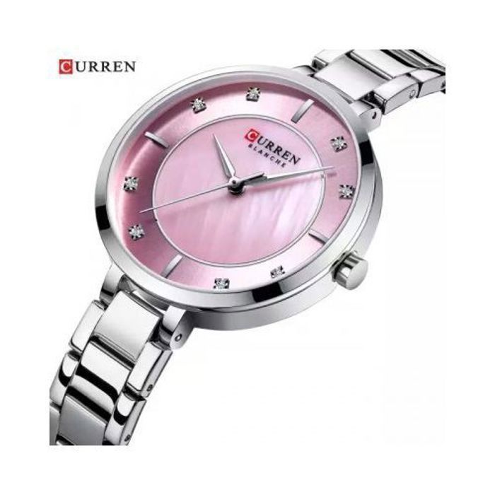 Montre Femme - CURREN - Modèle en Acier Inoxydable - Résistance 3ATM - Quartz - Style Classique/Sport