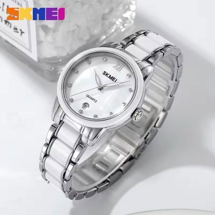 Skmei Montre de luxe pour femmes, à quartz, en alliage ABS, à la mode - 86