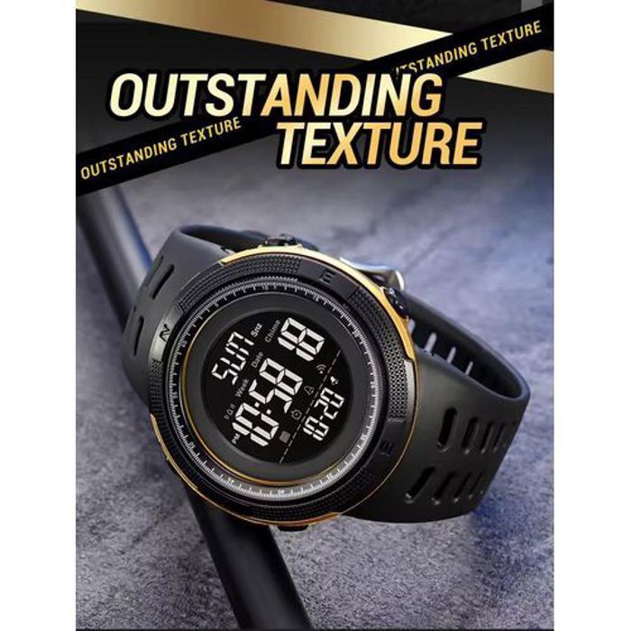Montre Sport Digitale - SKMEI - 1251 - 50m Étanche - Chronomètre - Alarme LED