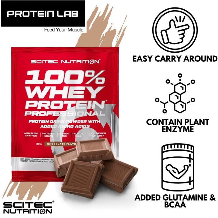 100% whey protein professional 30g chocolat hazelnut