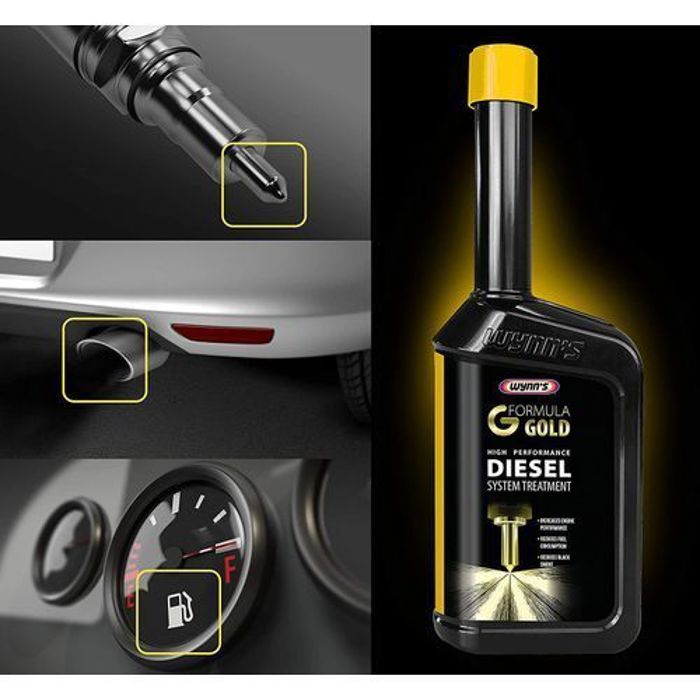 Nettoyant etTraitement de Moteur Diesel 500 ML Formula Gold