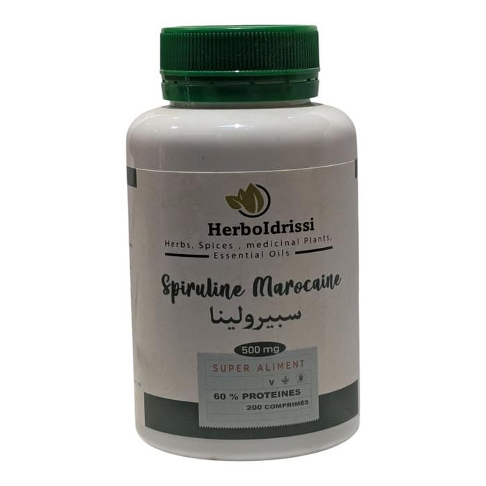 Spiruline Bio 200 Comprimés de 500mg