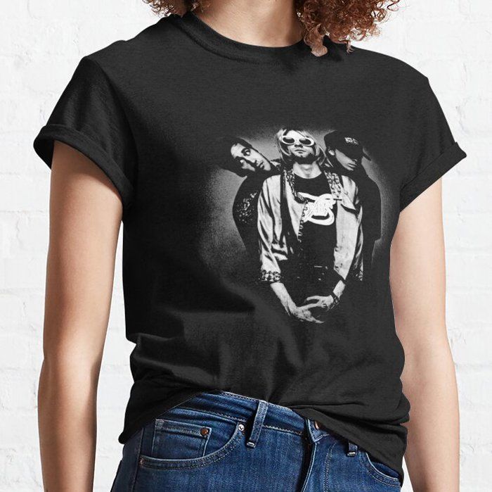 T-shirt - OUTFITS AND MORE - Noir - 95% coton - Manches courtes - Col arrondi