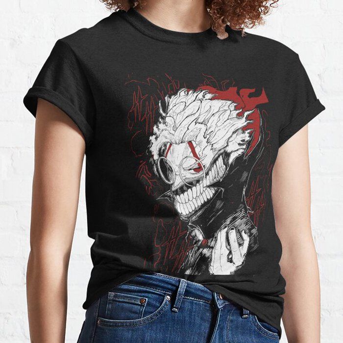 T-shirt - OUTFITS AND MORE - Okarun - 95% coton - Manches courtes - Noir