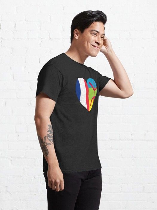 T-shirt - OUTFITS AND MORE - Amazigh Kabyle - 95% coton - Manches courtes - Noir - Marjane Mall - Image 3