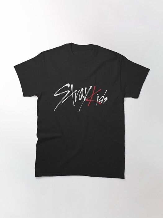 Stray Kids Logo Blanc T-shirt T-shirt