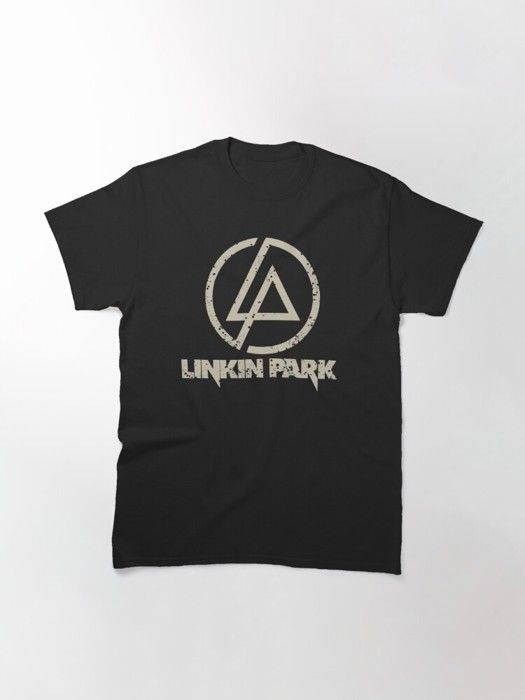 T-shirt - OUTFITS AND MORE - Linkin Park - 95% coton - Manches courtes - Noir