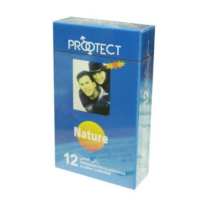Protect PRÉSERVATIF NATURE EN SILICONE SANS PARFUM - 12 CONDOMS