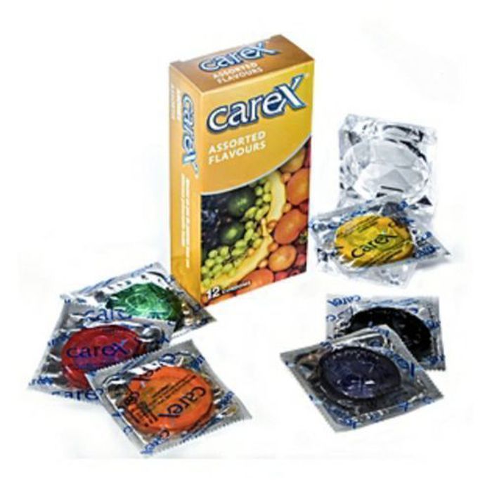 Carex Jelly BOITE DE 12 PRÉSERVATIFS CAREX DIFFÉRENTS ARÔMES