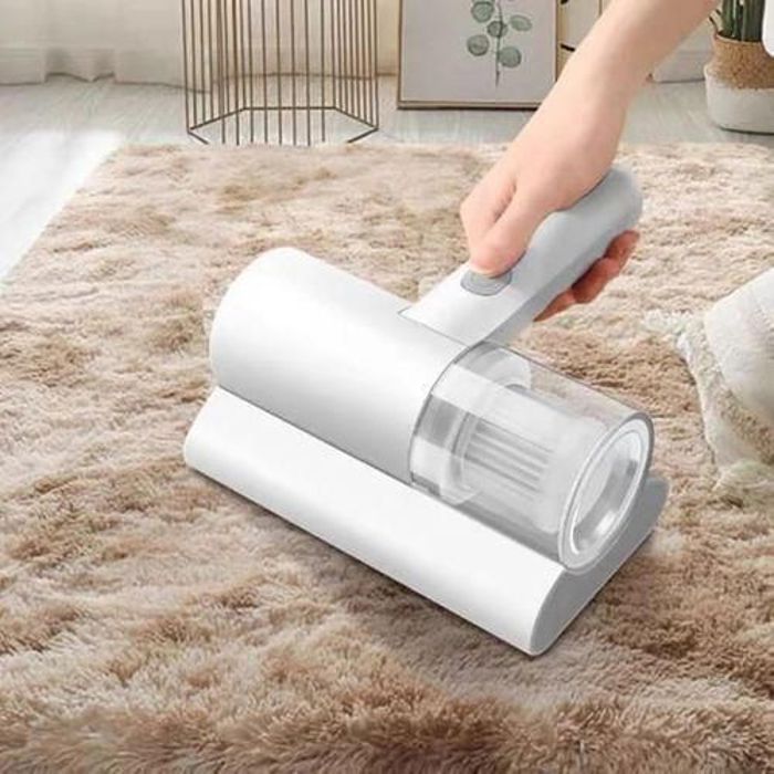 ASPIRATEUR DE POUSSIÈRE ANTI-ACARIENS,Rechargeable par USB, pour lit, couette, lumière froide,