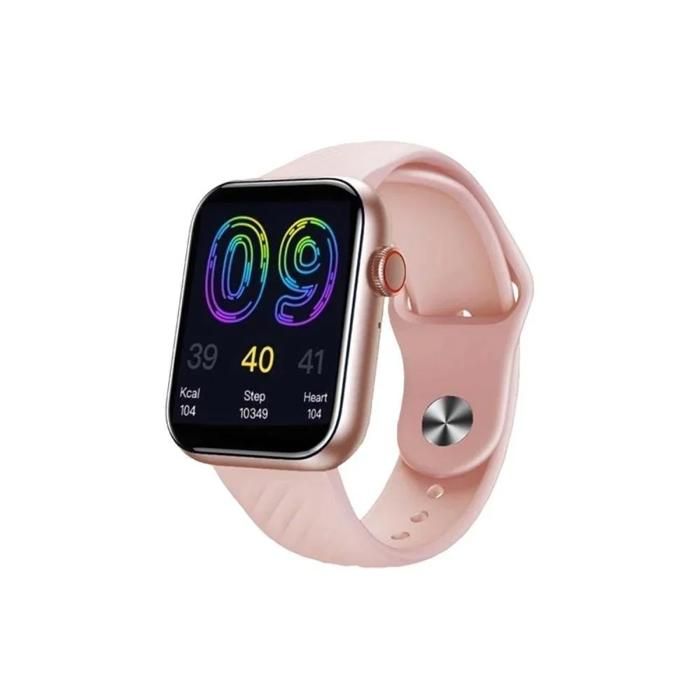 Montre Connectée Élégance et Technologie au Quotidien Rose