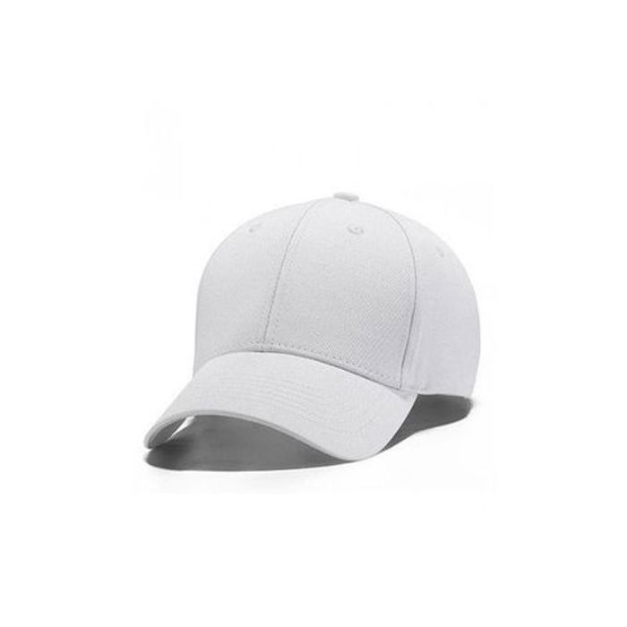 Casquette - Non spécifié - Blanc - Coton brossé - Mixte - Hiver