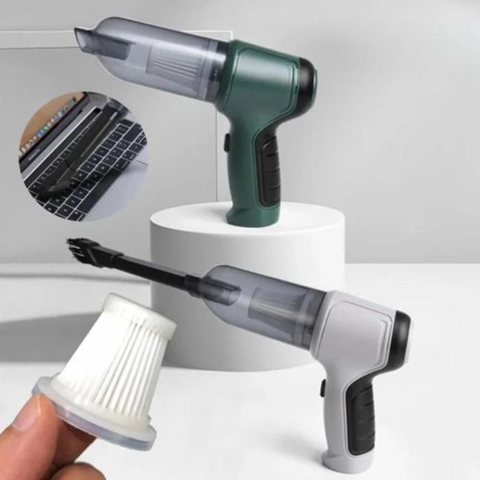 Mini aspirateur portable avec puissance d’aspiration pour maison et bureau (Couleur aléatoire)