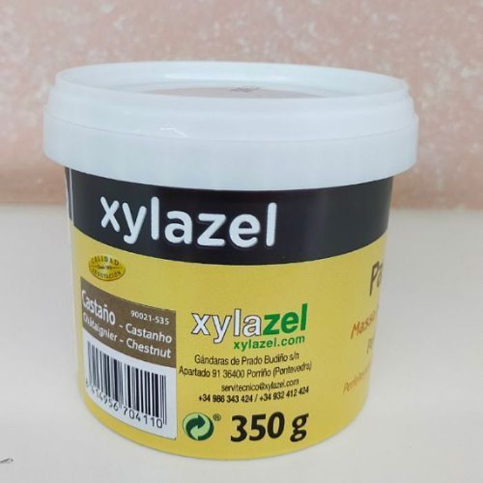 XYLAZEL -Pâte à Bois Mastic de Bois Castaño 350g