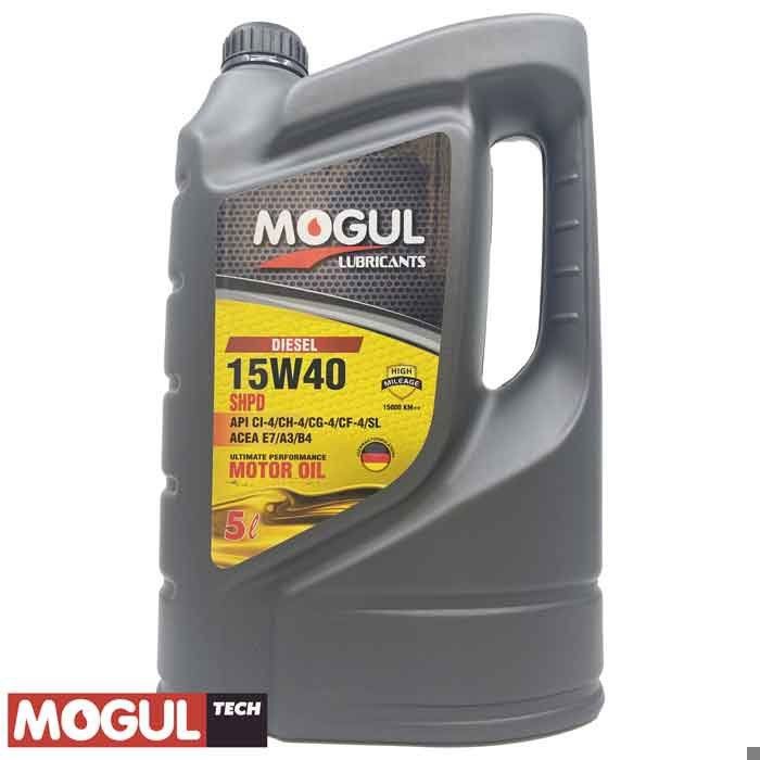 MOGUL HUILE MOTEUR 15W40 API: CI4/SL SHPD 5 LITRES