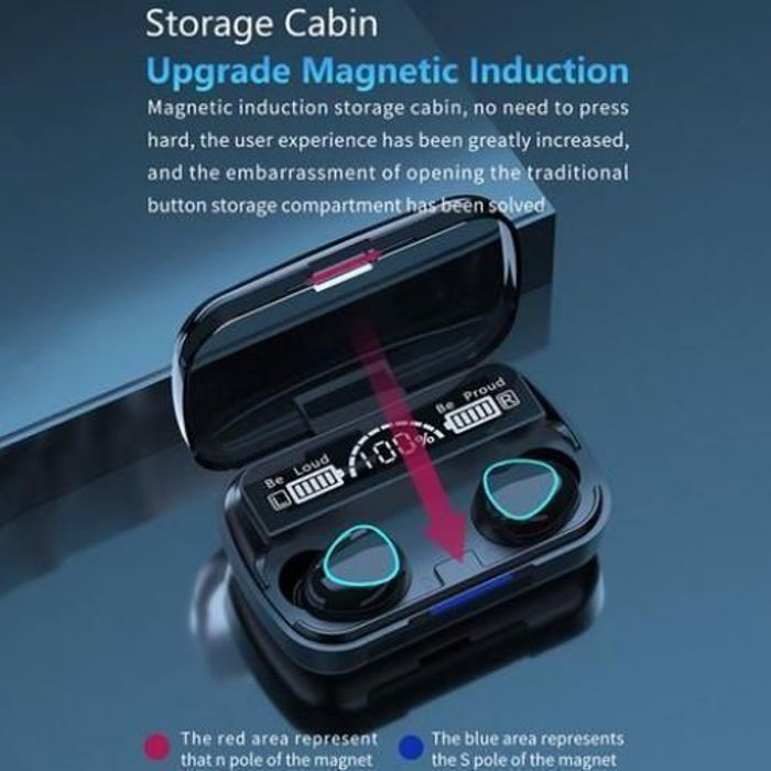 M10 Ecouteure True Wireless Bluetooth Earbudstouch Earbuds Headphone Bt 5.1