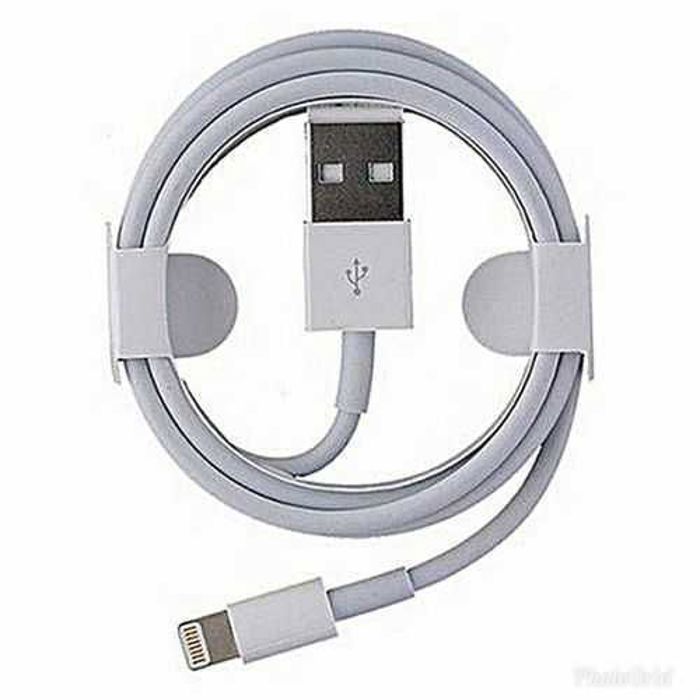Câble Chargeur Pour Iphone 5/6/7/8/X Et Xs- Blanc
