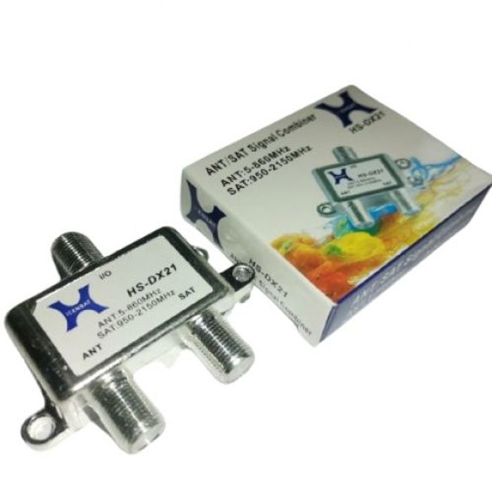 Répartiteur De Satellite À 2 Voies Pour Ant Sat Vhf Uhf