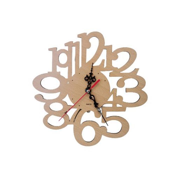 Horloge Murale Décorative En Bois Clock02