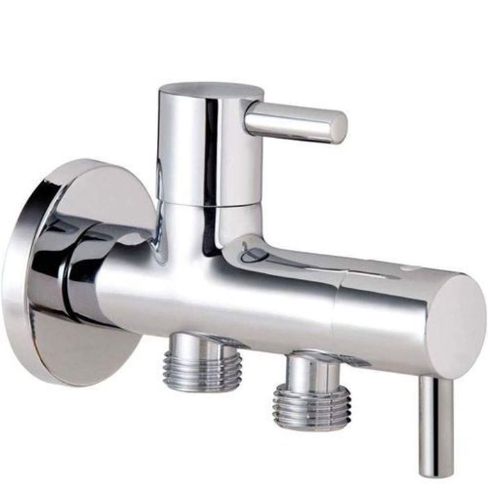Robinet De Service A Double Sortie 1/2 X1/2 X3/8
