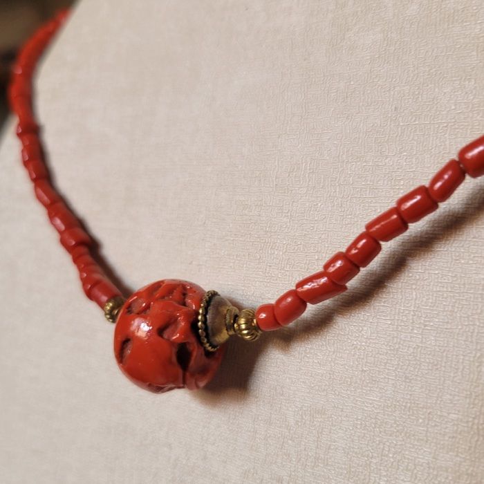 Ras de cou - SCYLLA - Pendentif en pierre - Boule trouée - Pour femme - Adulte